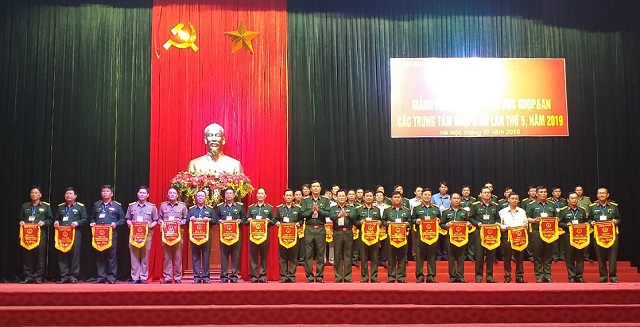 Giảng viên Nhà trường tham gia Hội thi giảng viên dạy giỏi Giáo dục quốc phòng an ninh 2019